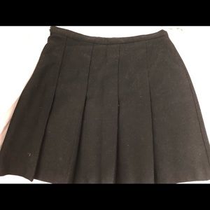 Pleated Skirt by United Colors of Benetton (Black)